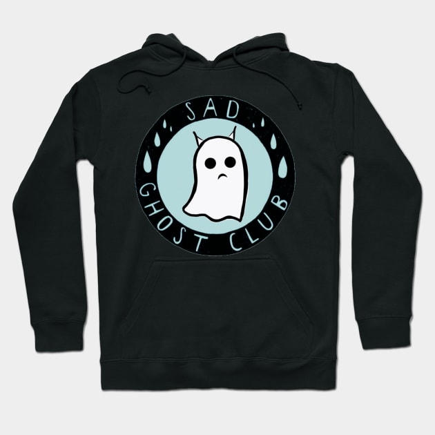 sad ghost club Hoodie by WitchyAesthetics